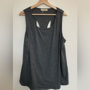 Women’s Tank Top Workout Activewear size 20/22 Heather Grey NWT